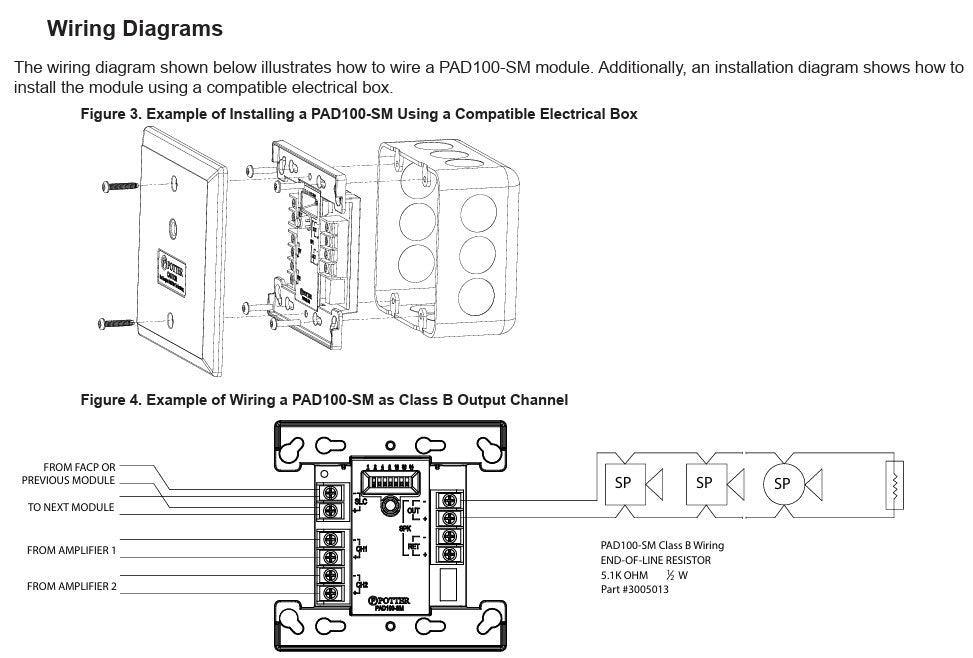 PAD100-SM - Speaker/Audio Module