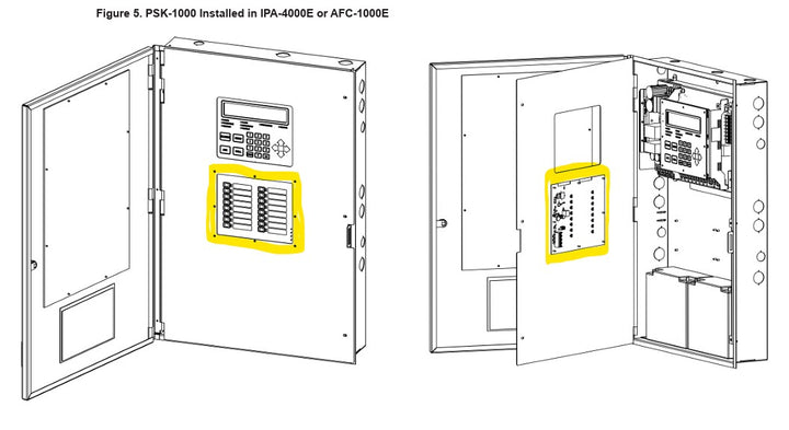 PSK-1000B - PROGRAMMABLE SOFT KEYS BOARD ONLY
