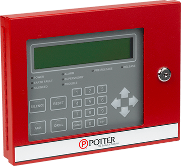 RA-6500R - 160 Char LCD Remote Anctr Red Enclosure, Releasing