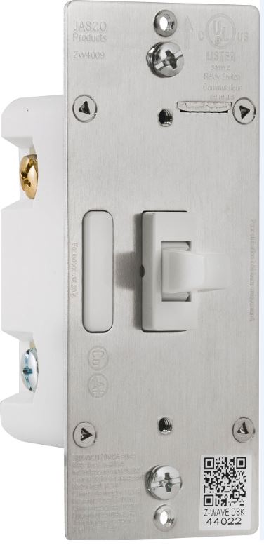 Jasco In-Wall Smart Dimmer - Toggle - White Finish