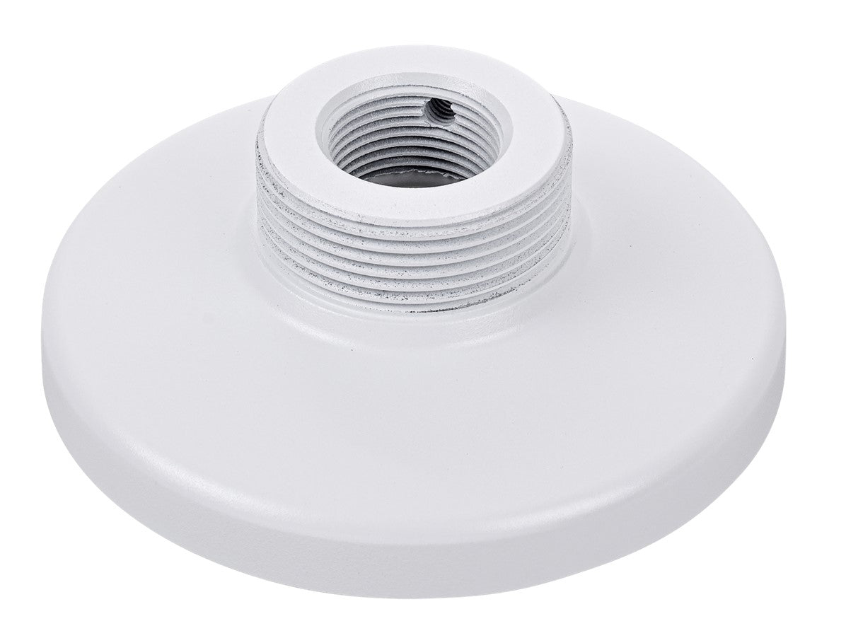 Small mounting plate compatible with small conduit box and pendant cap